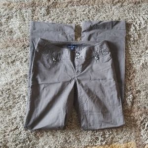 Gap Hadley Stretch Pants Womens Jeans Dark Grey